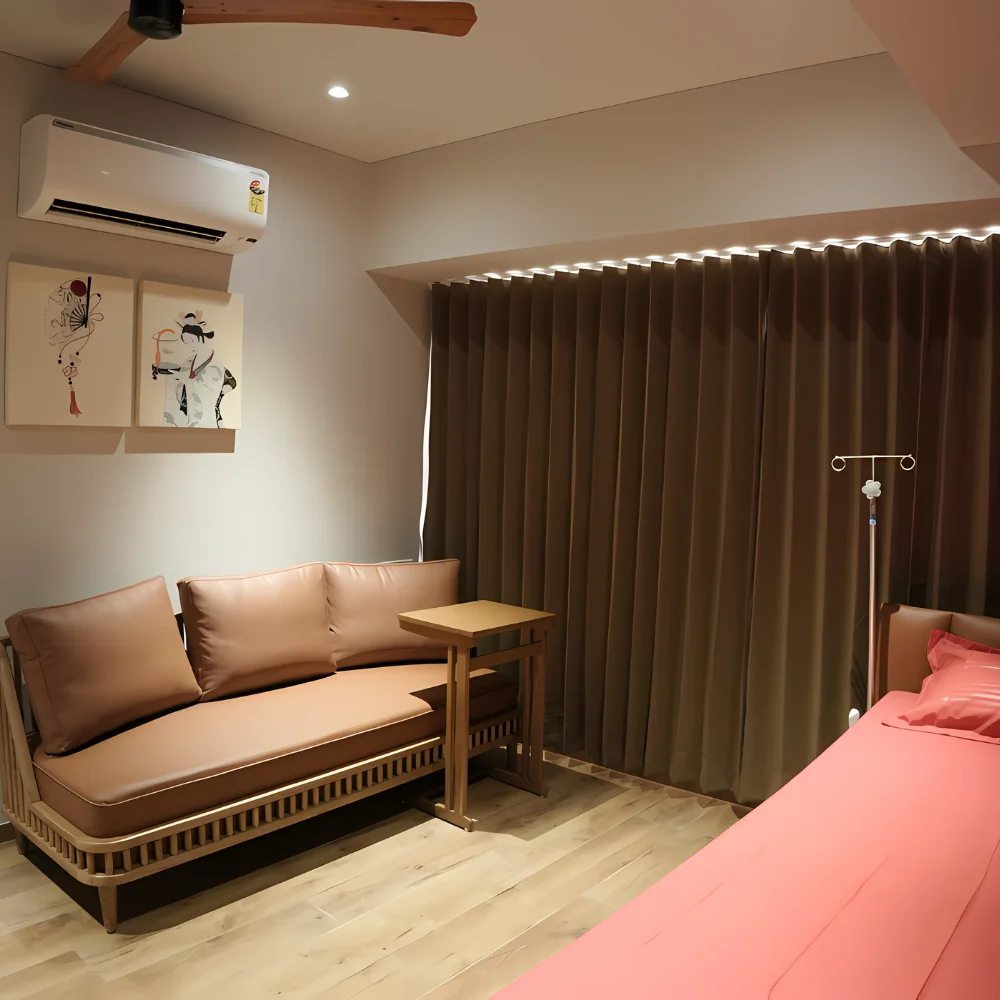 Private patient room at Tirtham Surgical Hospital 10